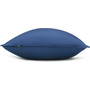 ZO! Home Sierkussenhoes Satinado Evening Blauw - Set Van 2 - Katoensatijn