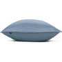 ZO! Home Kussenslopen Satinado Blauw - Set Van 2 - 60x70 - Katoensatijn