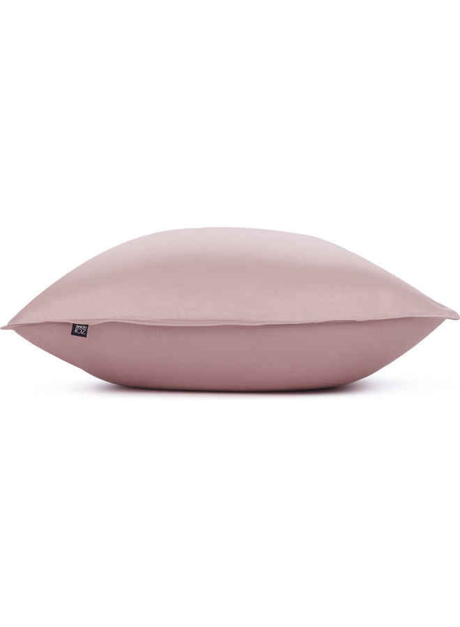 ZO! Home Kussenslopen Satinado Roze - Set Van 2 - Katoensatijn