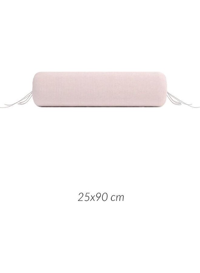 ZO! Home Sierkussenhoes Lino Roze - Set Van 2 - Katoen