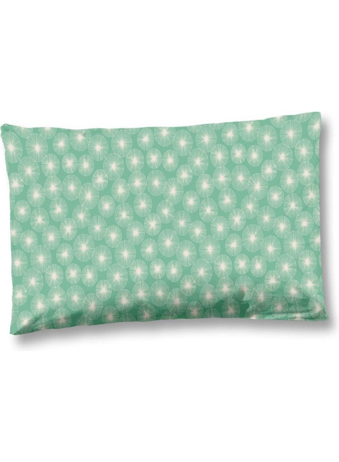 HIP Sierkussenhoes Verda Groen - Set Van 2 - 40x80 - Katoensatijn