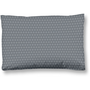 HIP Sierkussenhoes Olinga Grijs - Set Van 2 - 40x80 - Katoensatijn