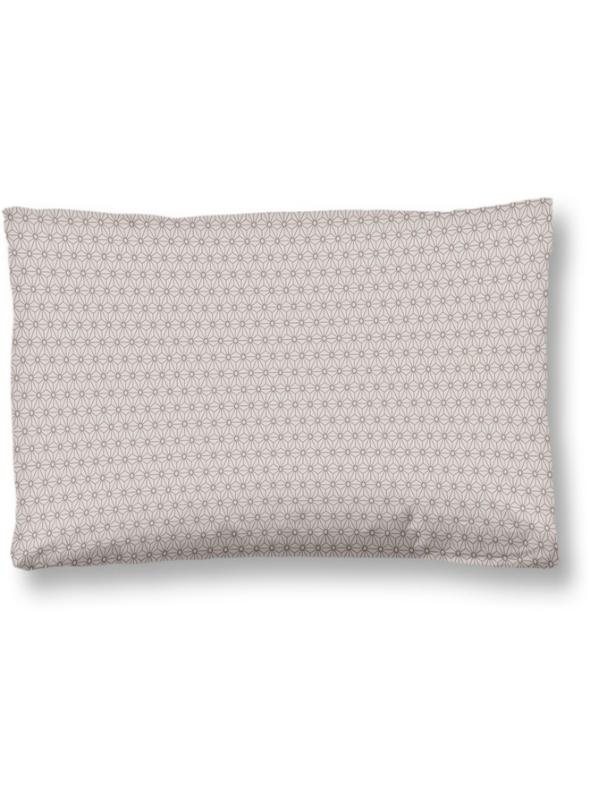 HIP Sierkussenhoes Afina Grijs - Set Van 2 - 40x80 - Katoensatijn