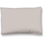 HIP Sierkussenhoes Afina Grijs - Set Van 2 - 40x80 - Katoensatijn