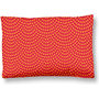 HIP Sierkussenhoes Yuki Rood - Set Van 2 - 40x80 - Katoensatijn