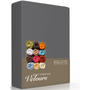 Romanette Hoeslaken Antraciet - Velours