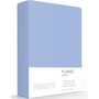Romanette Laken Blauw - Flanel