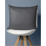 Primaviera Deluxe Kussenslopen Antraciet - Set Van 2 - 60x70 - Katoensatijn