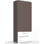 Romanette Hoeslaken Topper Taupe - Katoen