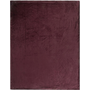 HIP Plaid Uni Bordeaux - 160x180 - Velvet