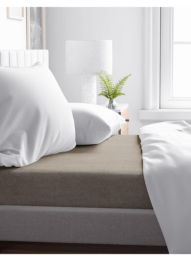 Dreamhouse Laken Taupe - Flanel