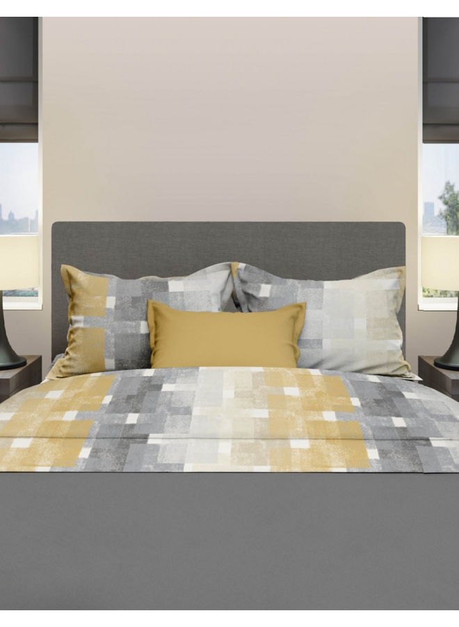 Romanette Lakenset Brixen Grijs - Flanel