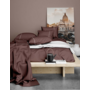 Romanette Lakenset Duchesse Taupe/Wit - Flanel