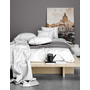 Romanette Lakenset Duchesse Wit/Grijs- Flanel