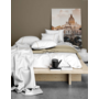 Romanette Lakenset Duchesse Wit/Zand - Flanel