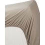 Ambiante Hoeslaken Splittopper Taupe - Katoen