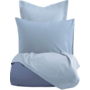 Romanette Lakenset Uni Comtesse Jeans/Blauw - Flanel
