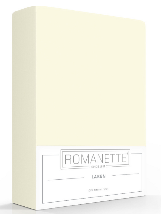 Romanette Laken Creme - Katoen