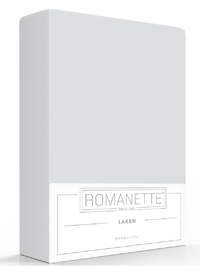 Romanette Laken Grijs - Katoen