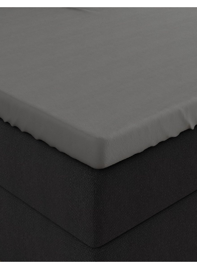 Dreamhouse Hoeslaken Topper Grijs - Dubbel Jersey