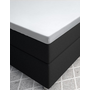 Primaviera Deluxe Hoeslaken Topper Wit - Katoensatijn