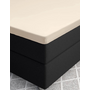 Primaviera Deluxe Hoeslaken Topper Zand - Katoensatijn