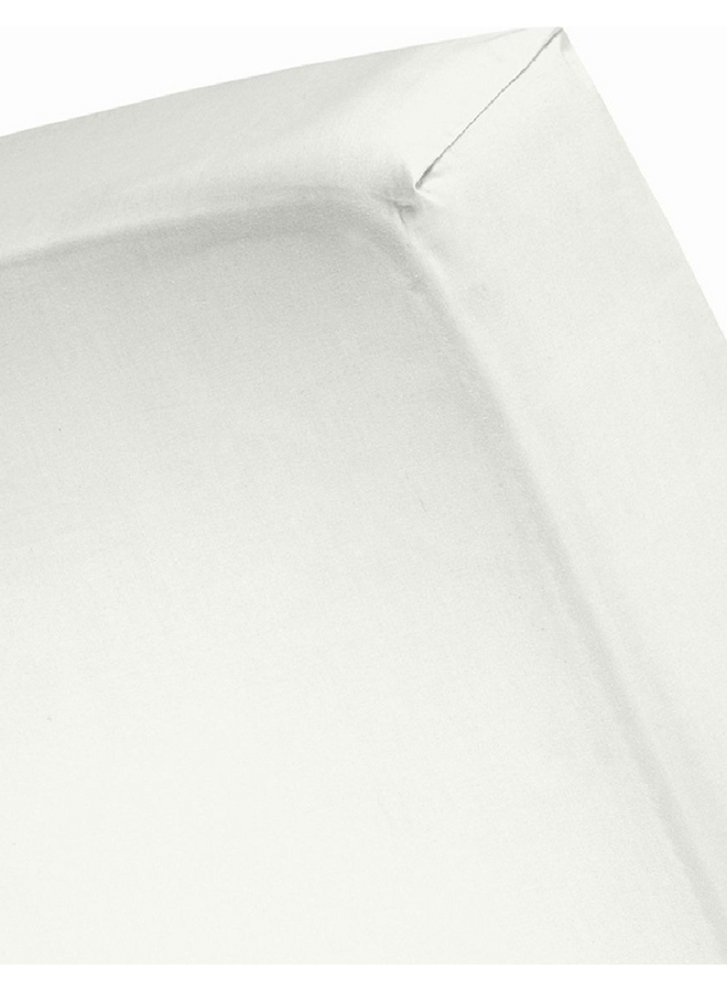 Hoeslaken Topper Creme - Flanel