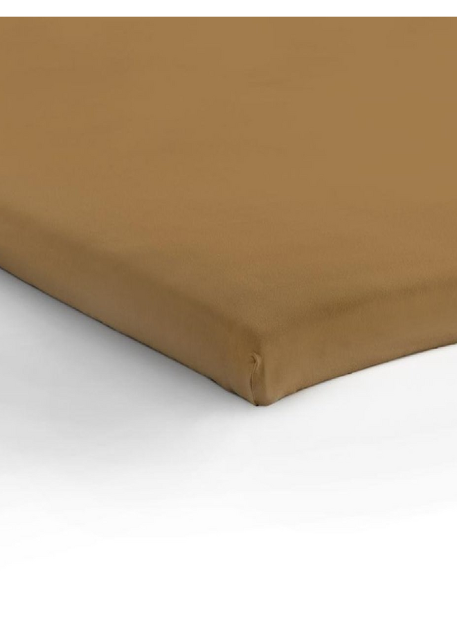 Hoeslaken Topper Taupe - Jersey