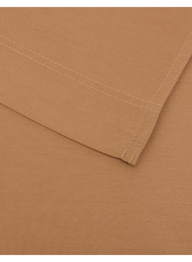 ZO! Home Laken Satinado Cognac Bruin - Katoensatijn