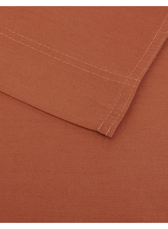 Laken Satinado Oranje - Katoensatijn