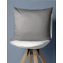 Primaviera Deluxe Kussenslopen Grijs - Set Van 2 - 60x70 - Katoensatijn