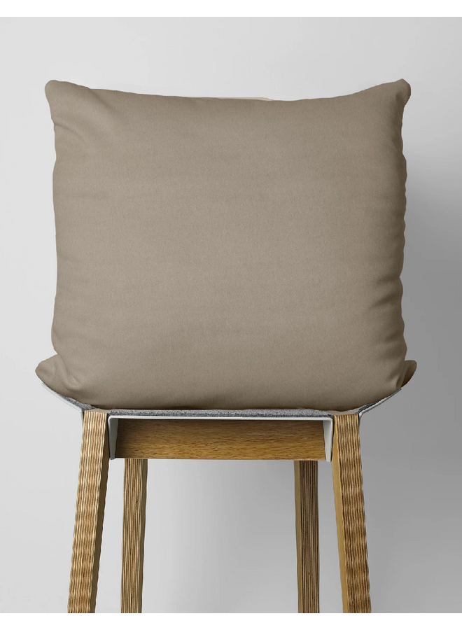 Kussenslopen Taupe - Set Van 2 - Flanel