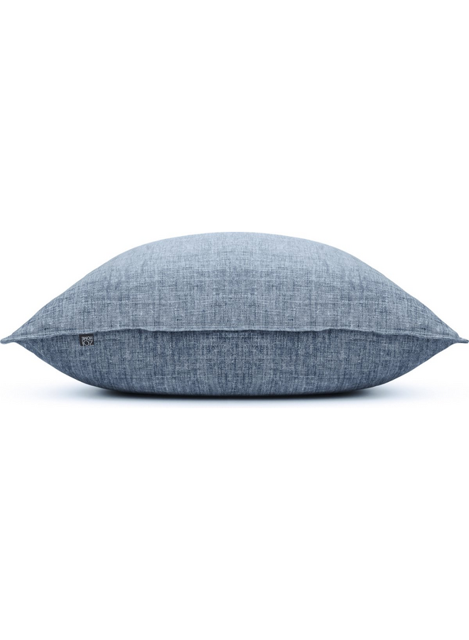 Kussenslopen Lino Donkerblauw - Set Van 2 - Katoen