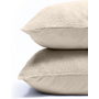 Sleeptime Kussenslopen Creme - Set Van 2 - 60x70 - 60x70 - Teddystof