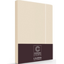 Cascina Colorini Kussenslopen Divina Zand/Wit - Set Van 2 - Egyptisch Percale Katoen