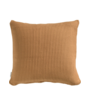 Heckett & Lane Kussenslopen Wafel Cognac Bruin - Set Van 2 - Katoen