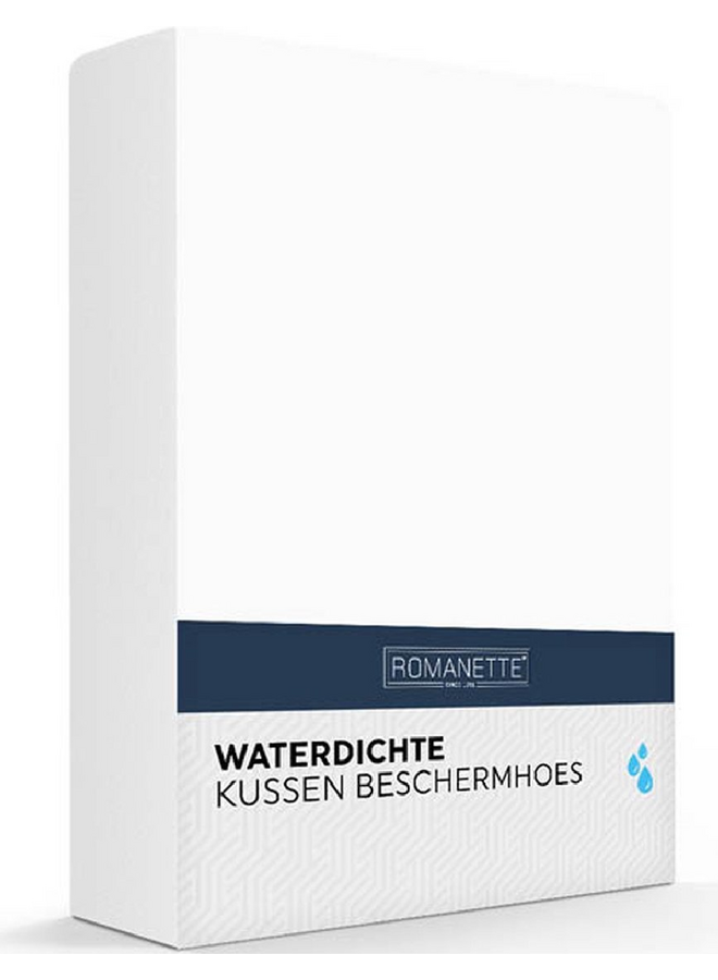 Molton Waterdicht PU Kussenslopen - Set Van 2 - Katoen