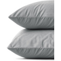 Sleeptime Kussenslopen Grijs - Set Van 2 - 60x70 - Velvet