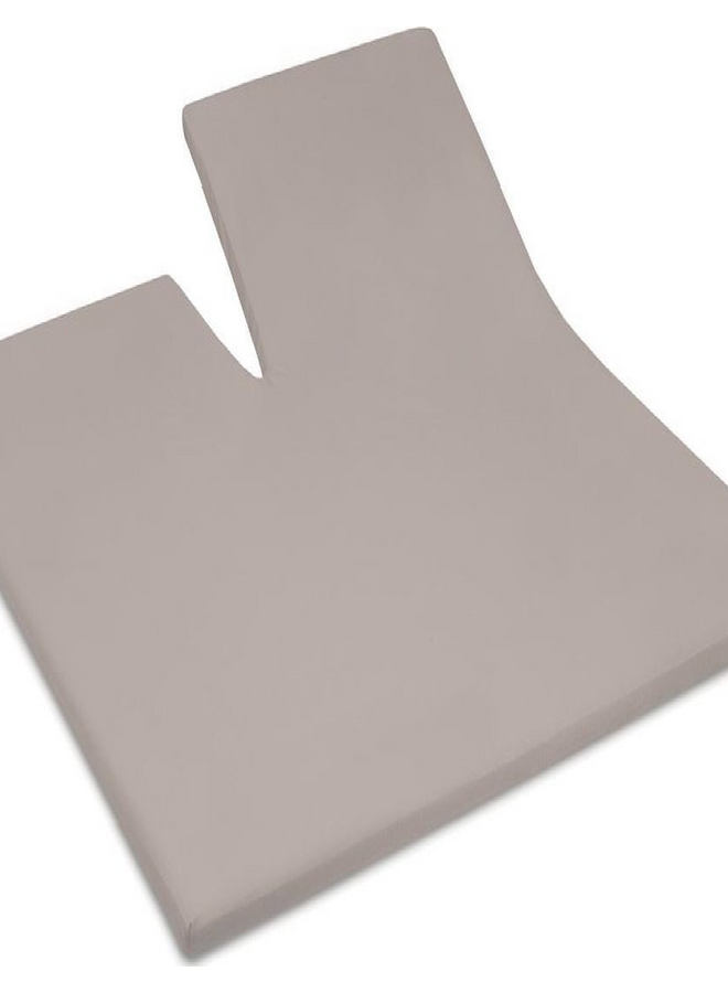 Hoeslaken Splittopper Taupe - Katoensatijn