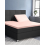 Primaviera Deluxe Hoeslaken Splittopper Roze - Katoensatijn