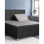 Primaviera Deluxe Hoeslaken Splittopper Grijs - Katoensatijn