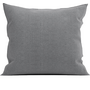 Heckett & Lane Kussenslopen Franela Antraciet - Set Van 2 - 80x80 - Flanel