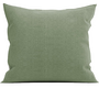 Heckett & Lane Kussenslopen Franela Groen - Set Van 2 - 80x80 - Flanel