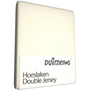 Duimelot Hoeslaken Kinderbed Creme - Dubbel Jersey