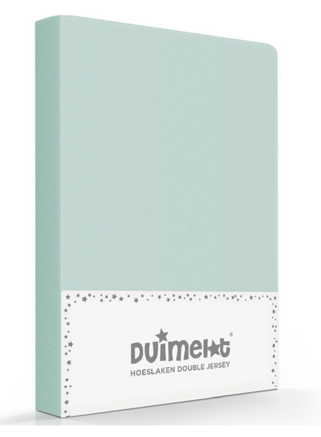 Hoeslaken Kinderbed Groen - Dubbel Jersey