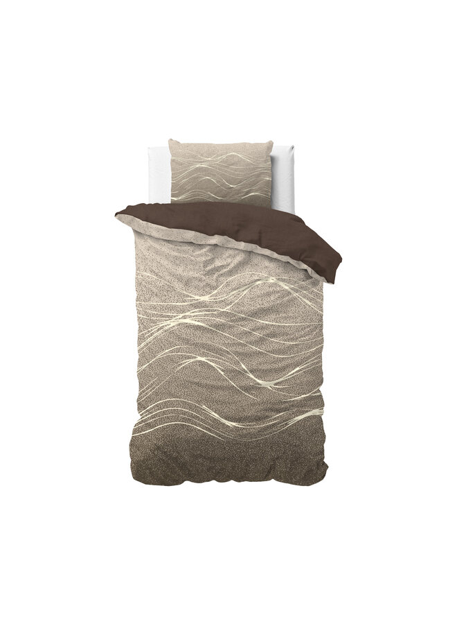 Sleeptime Dekbedovertrek Ravna Taupe - Microvezel