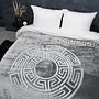 Sleeptime Deken Embossed Zeta Grijs - Polyester