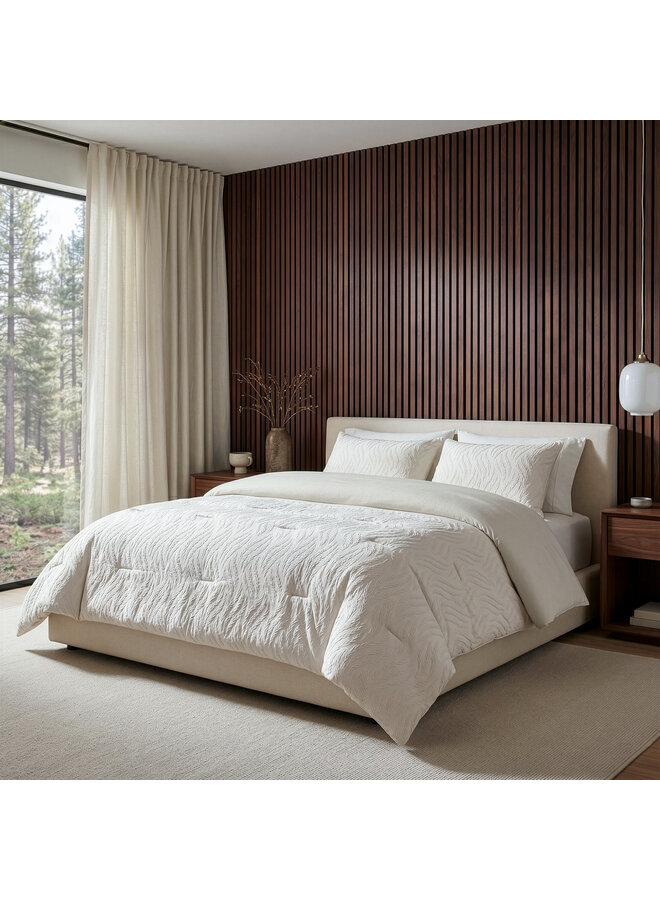 Sleeptime Lazy Dekbed Rafa Beige - Met Kussenslopen - Microvezel