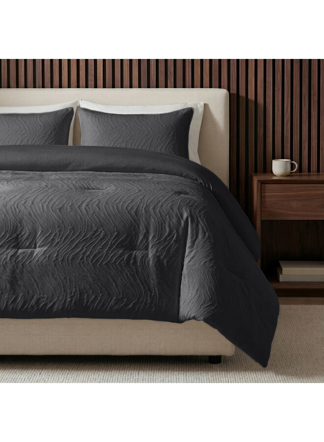 Sleeptime Lazy Dekbed Salva Grijs - Met Kussenslopen - Microvezel