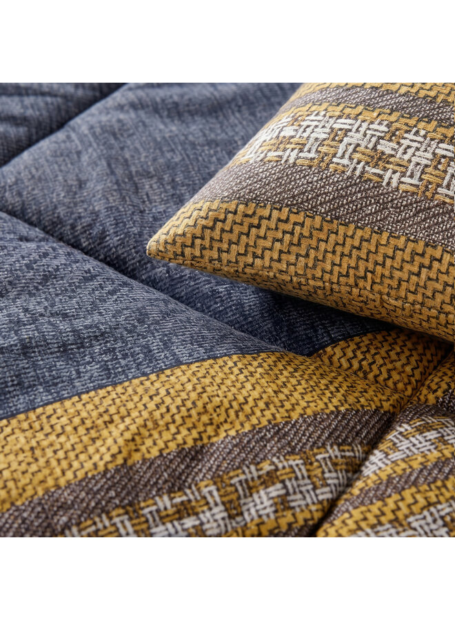 Sleeptime Lazy Dekbed Altor Antraciet - Met Kussenslopen - Microvezel